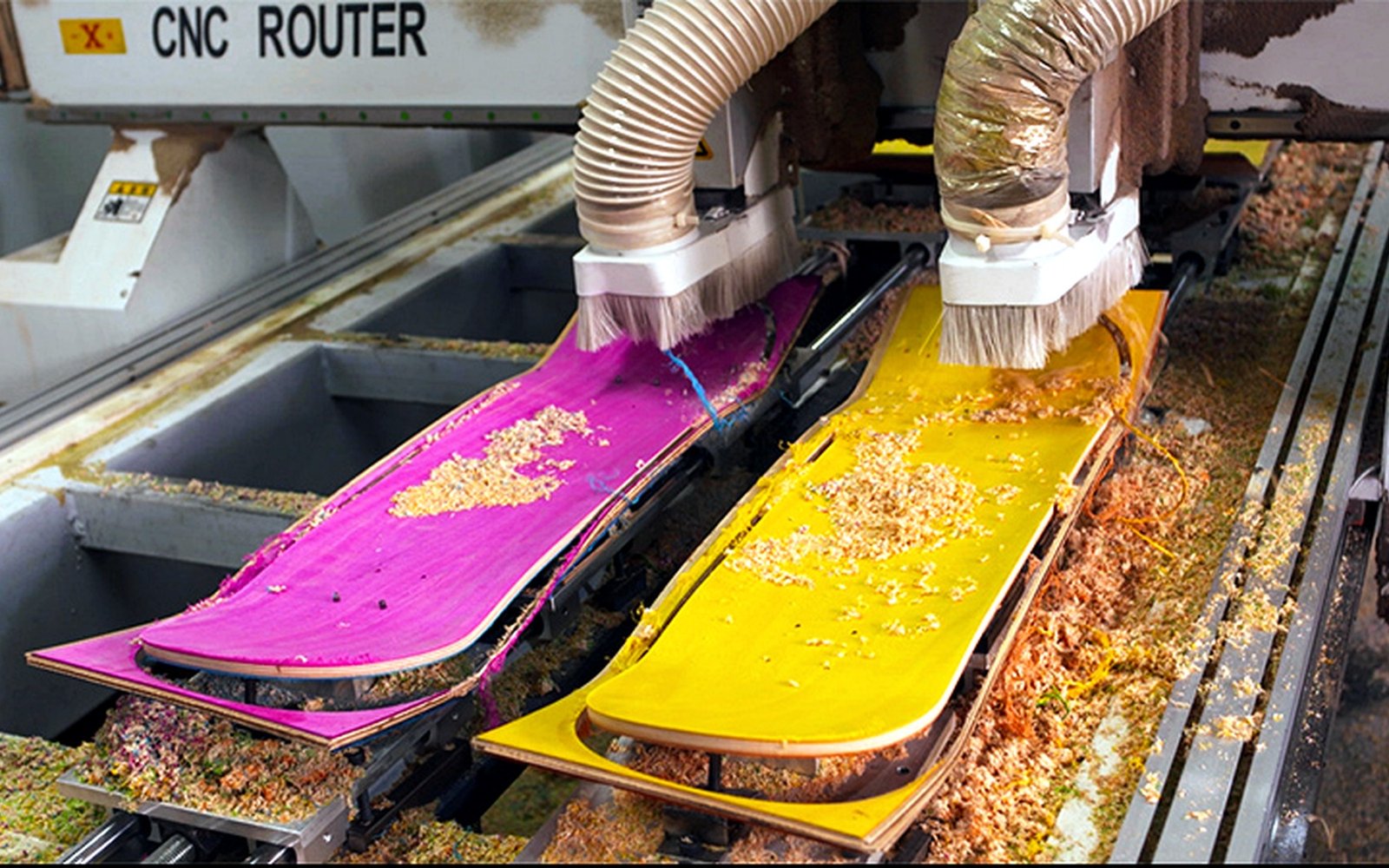 CNC deck routing