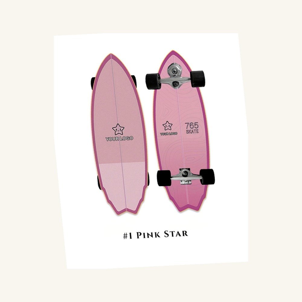 #01 Pink Star left angle view