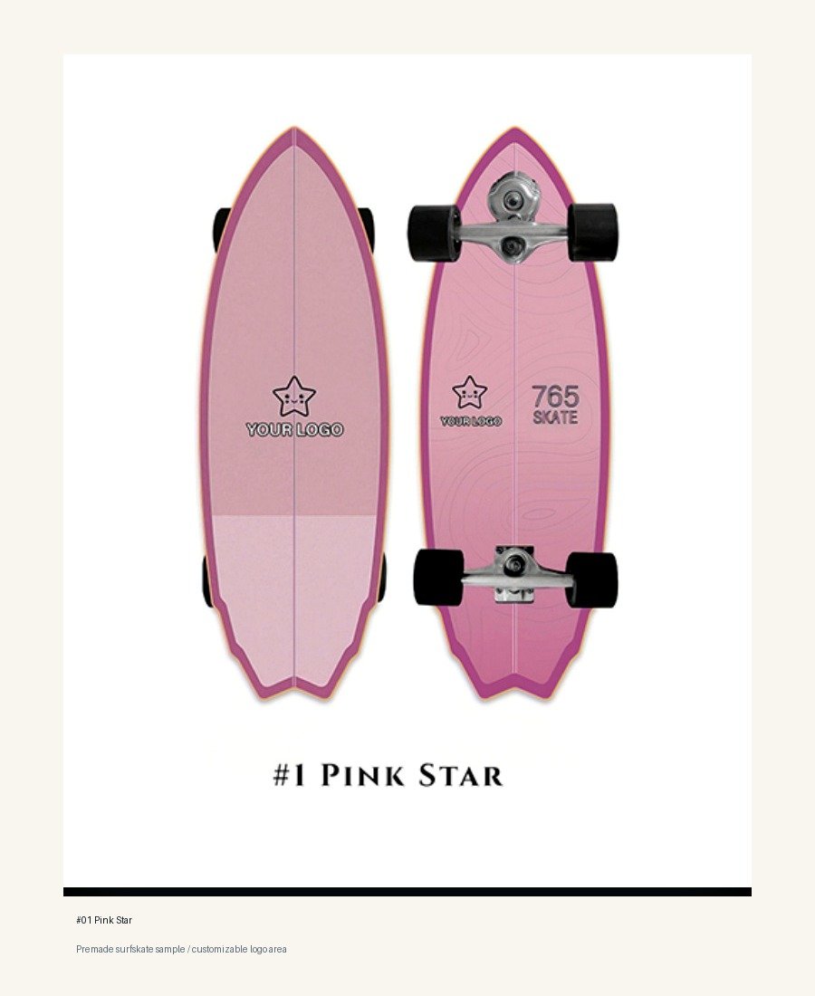 Rixuan Sports catalog surfskate sample