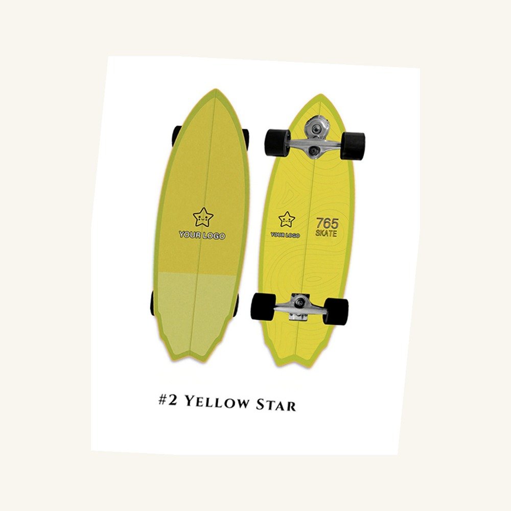 #02 Yellow Star right angle view
