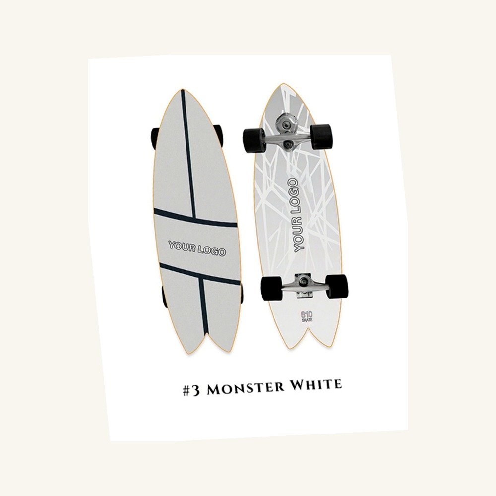 #03 Monster White left angle view