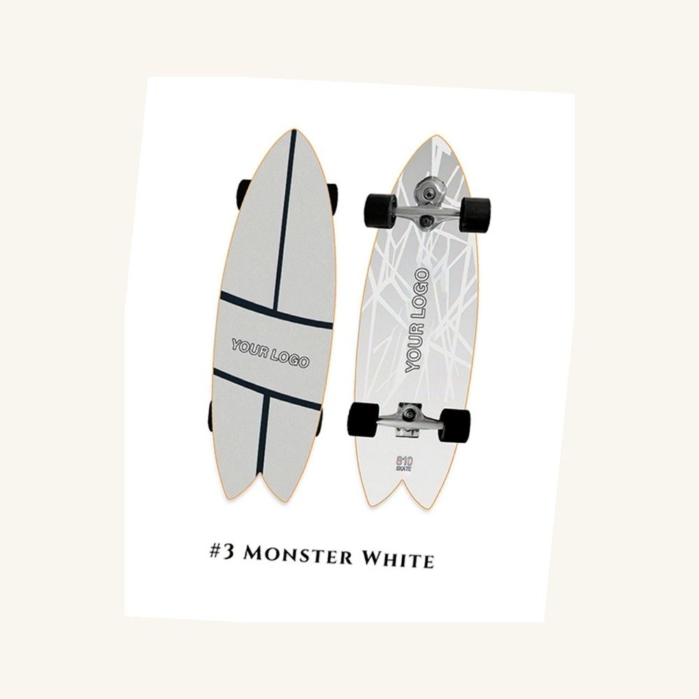 #03 Monster White right angle view