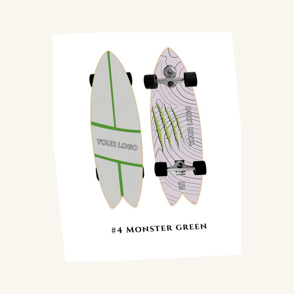 #04 Monster Green left angle view