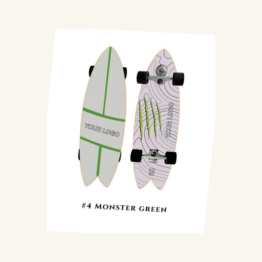 #04 Monster Green right angle view