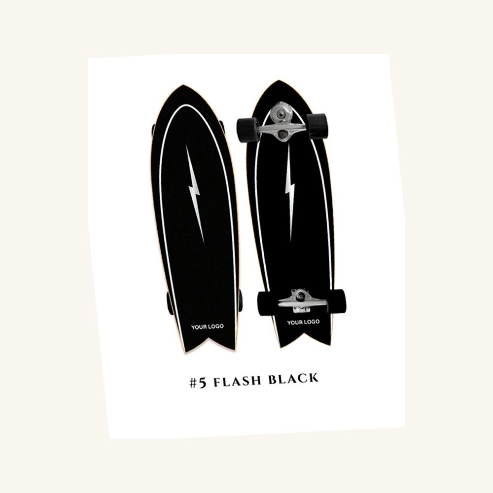 #05 Flash Black left angle view
