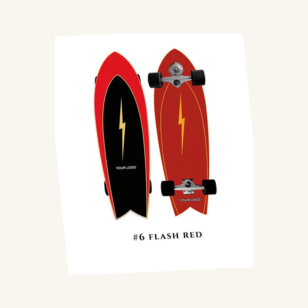 #06 Flash Red left angle view