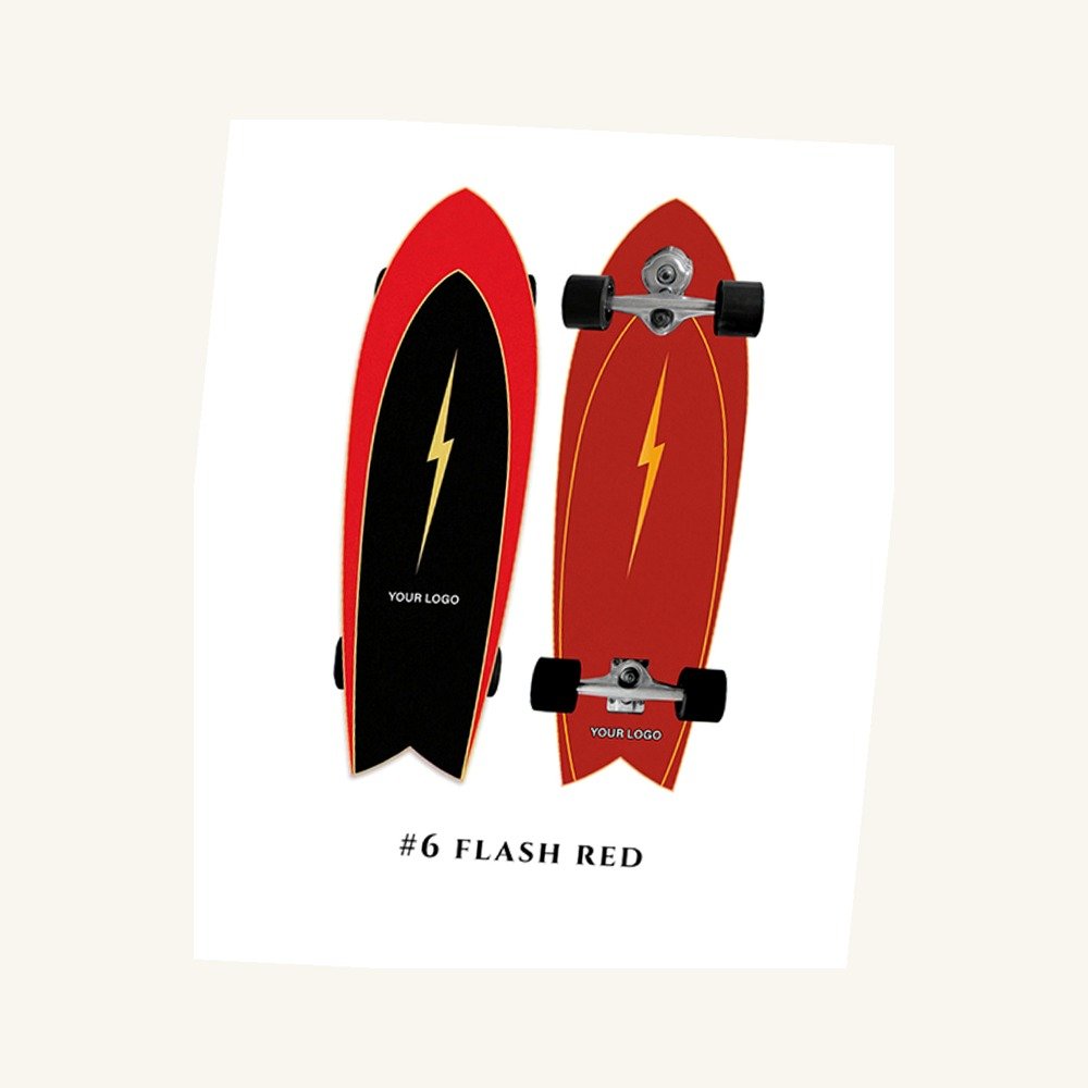 #06 Flash Red right angle view