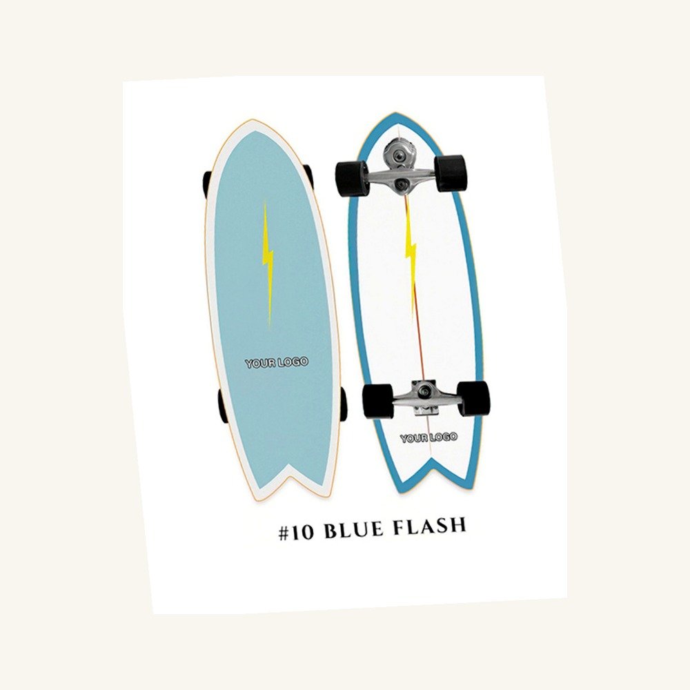 #10 Blue Flash left angle view
