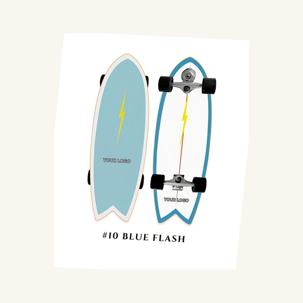 #10 Blue Flash right angle view