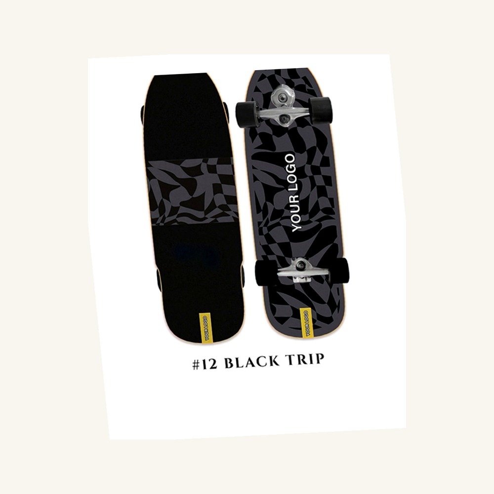 #12 Black Trip left angle view