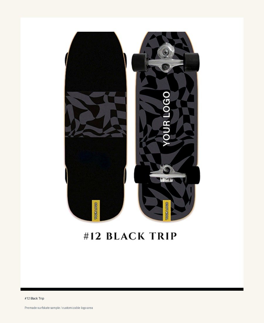 Black Trip surfskate sample