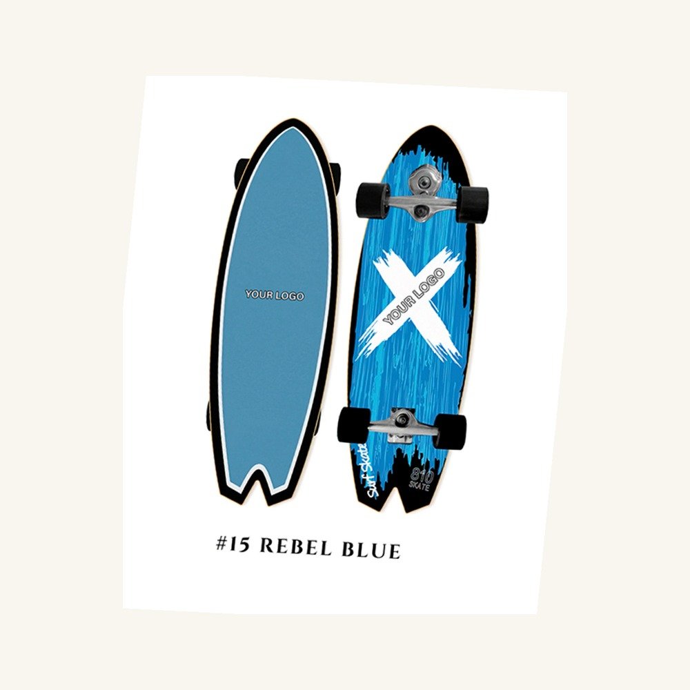 #15 Rebel Blue right angle view