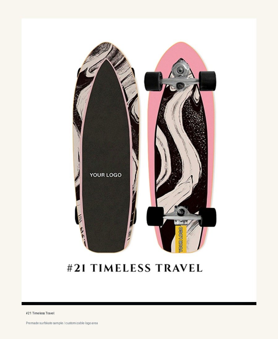 Timeless Travel surfskate sample