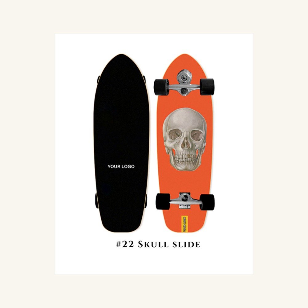 #22 Skull Slide front catalog view