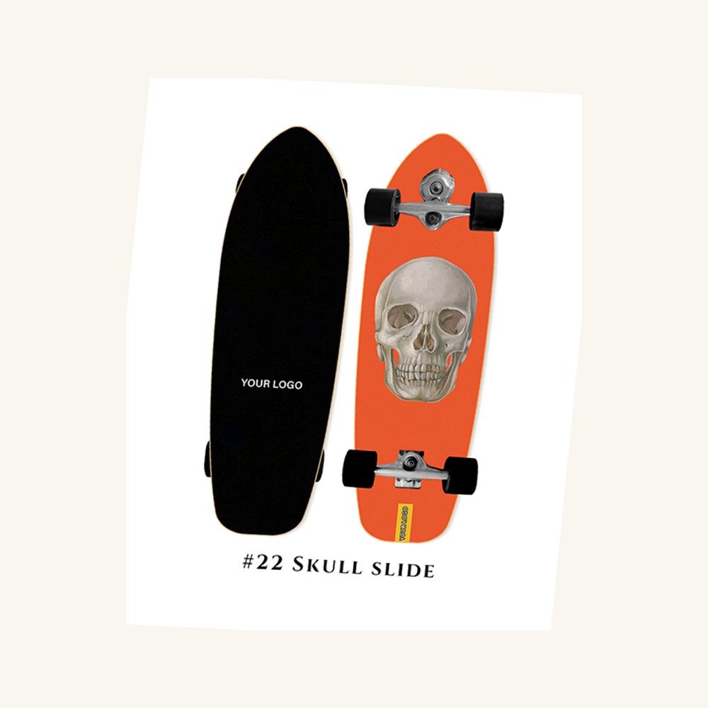 #22 Skull Slide right angle view