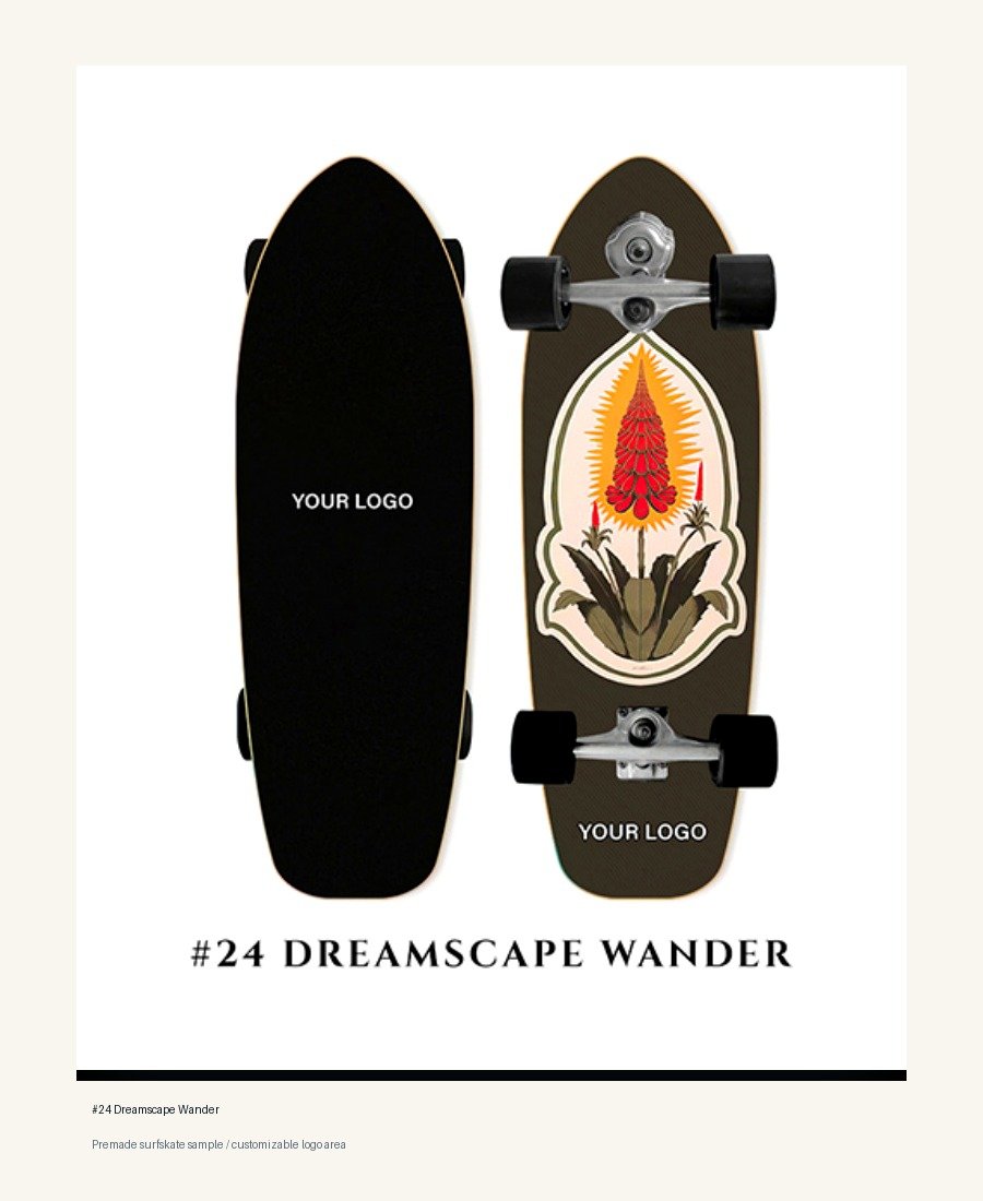 Dreamscape Wander surfskate sample