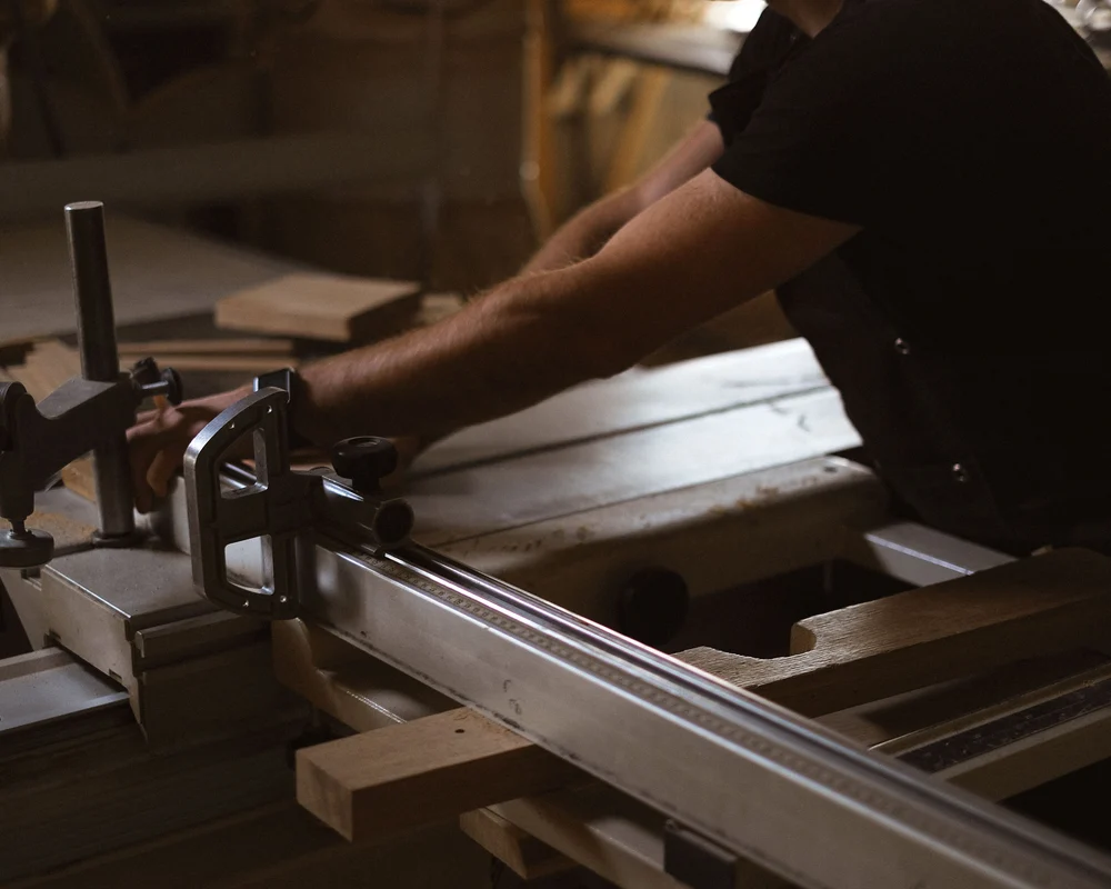 Cutting and preparing wood for board shaping